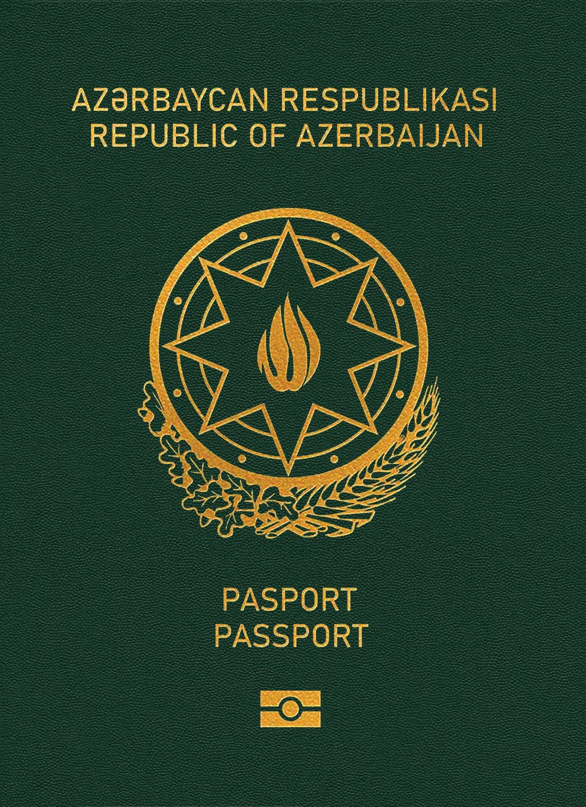 Azerbaijan passport cover